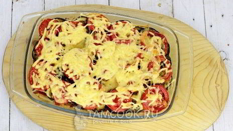 запеканка из баклажанов с фаршем