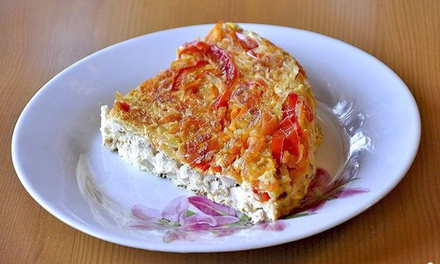 Рецепт запеканка из куриной грудки