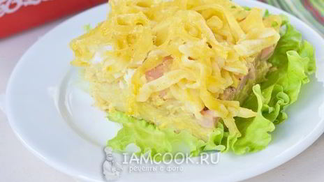 запеканка из лапши