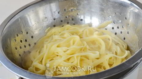 запеканка из лапши