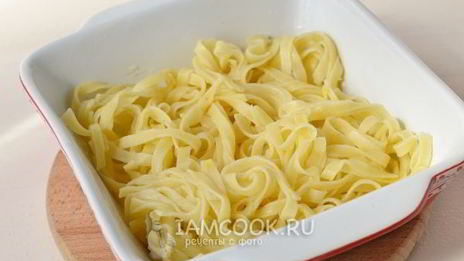 запеканка из лапши