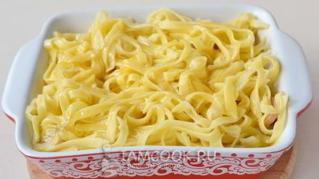 запеканка из лапши