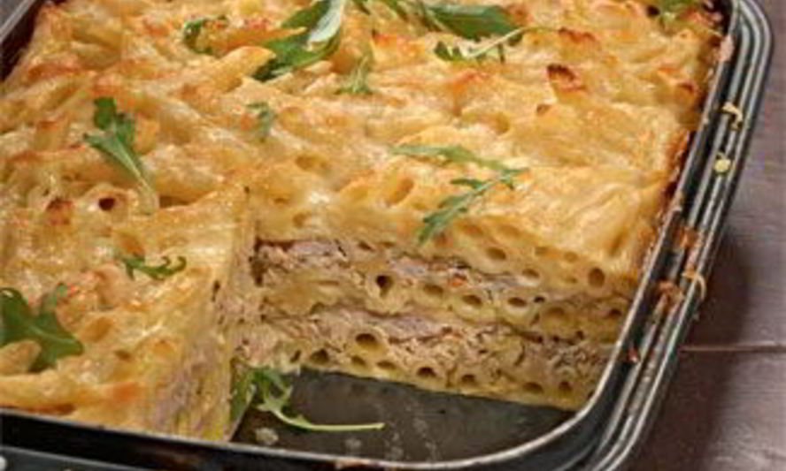 Рецепт запеканка из макарон с мясом