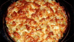 Запеканка из макарон с яйцом