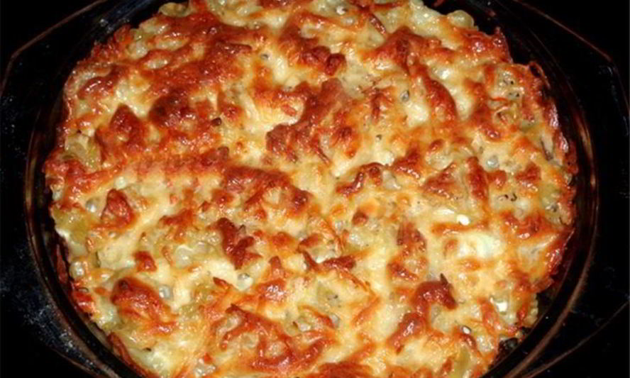 Рецепт запеканка из макарон с яйцом