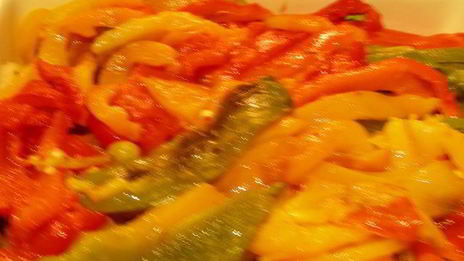 запеканка из овощей-гриль и 2х видов сыра