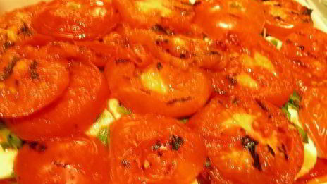 запеканка из овощей-гриль и 2х видов сыра