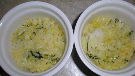 запеканка из риса и лосося