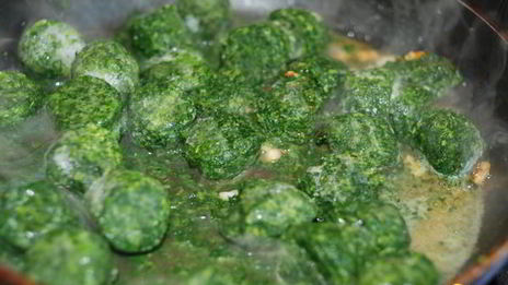 запеканка из рыбы и шпината