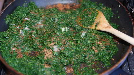 запеканка из рыбы и шпината