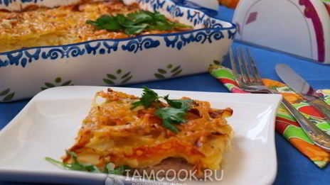 запеканка из свинины с картофелем в духовке