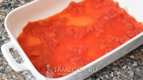 запеканка из цукини с томатным соусом