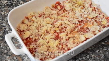 запеканка из цукини с томатным соусом