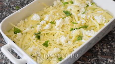 запеканка из цукини с томатным соусом