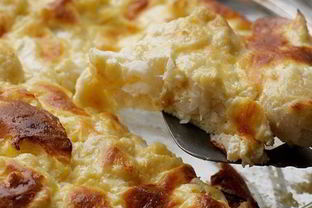 Запеканка из цветной капусты с творогом