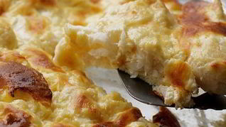 Запеканка из цветной капусты с творогом