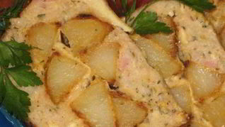 Запеканка куриная с картофелем