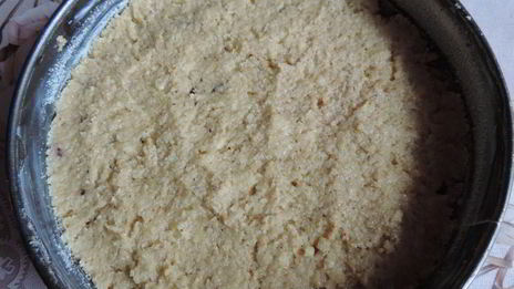 запеканка манная с вишней