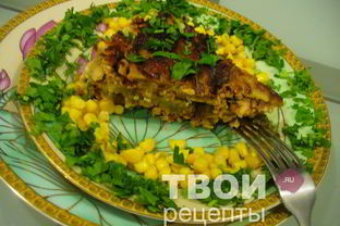 Запеканка мясная с баклажанами