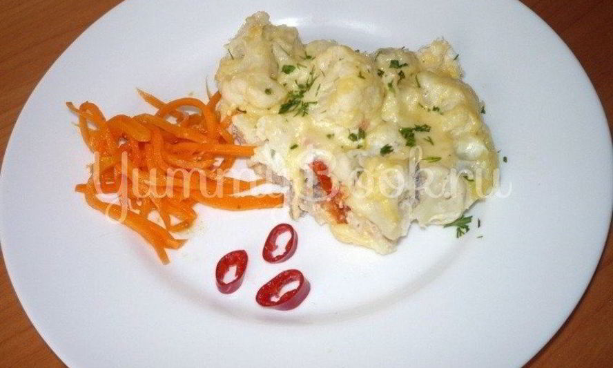 Рецепт запеканка с фаршем и цветной капустой из мультиварки