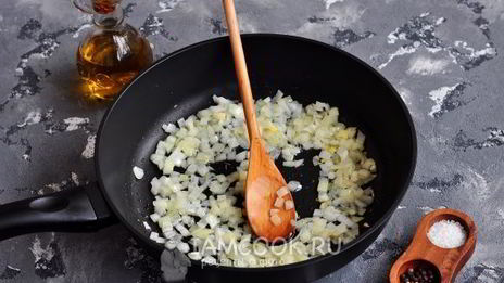 запеканка с курицей и грибами