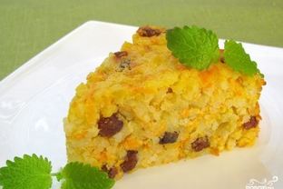 Запеканка с рисом