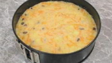 запеканка с рисом