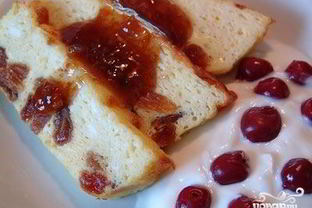 Запеканка с творогом в мультиварке