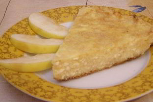 Запеканка с яблоками