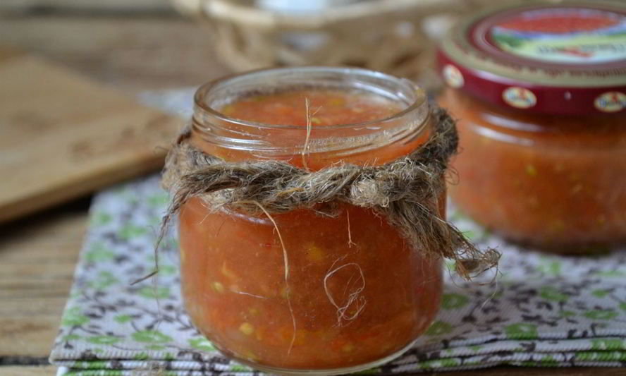Рецепт аджика без перца на зиму