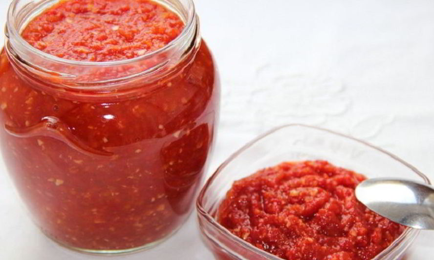 Рецепт аджика без варки