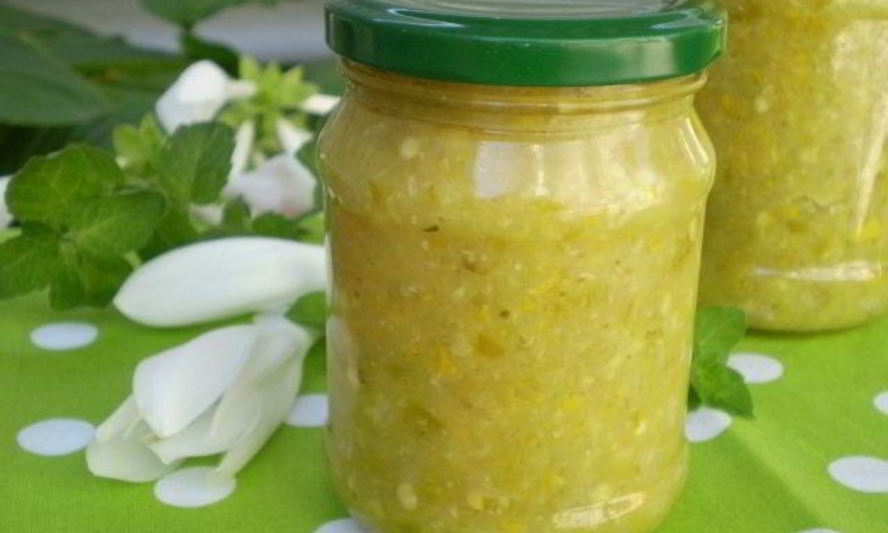 Рецепт аджика из кабачков на зиму острая