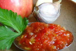 Аджика из кабачков на зиму