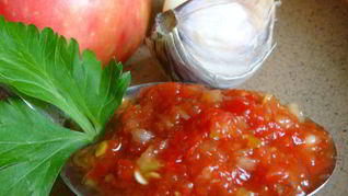 Аджика из кабачков на зиму