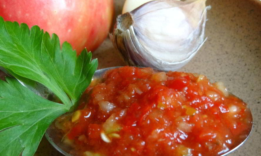 Рецепт аджика из кабачков на зиму