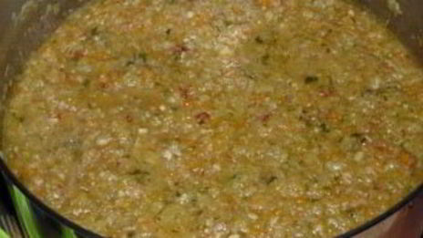 аджика из кабачков с яблоками на зиму