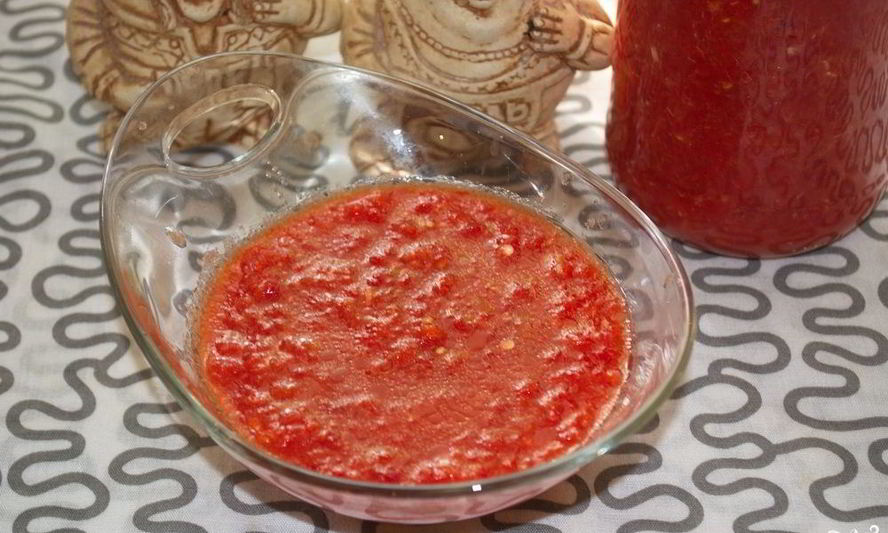 Рецепт аджика из красного перца