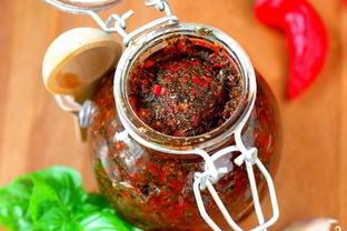 Аджика из острого перца на зиму