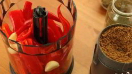 аджика из острого перца на зиму