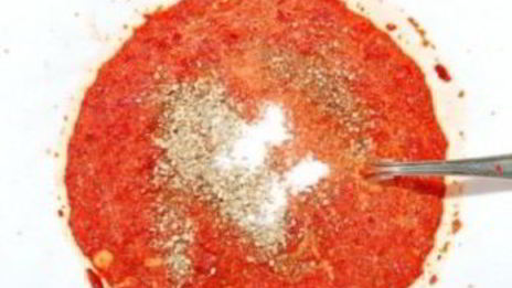 аджика из острого перца