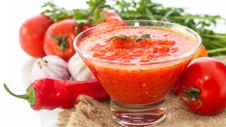 Аджика из помидор с болгарским перцем на зиму