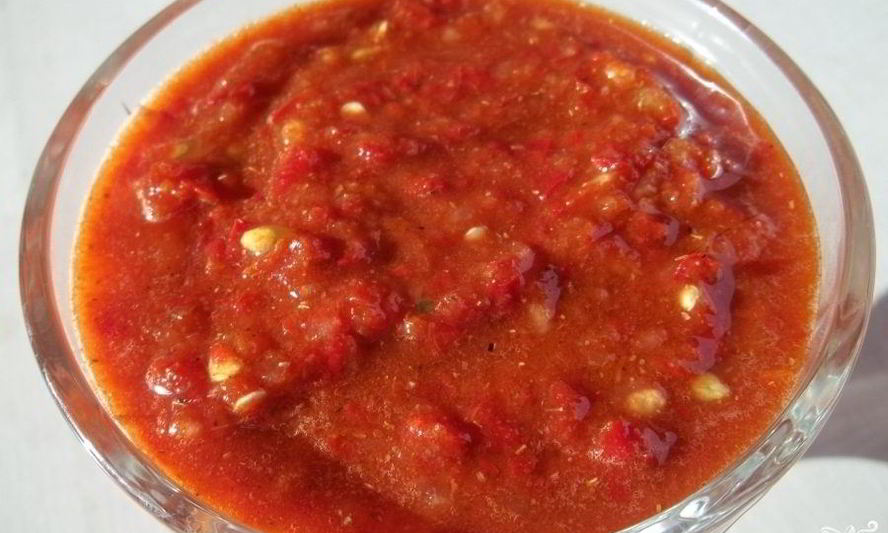 Рецепт аджика из помидоров