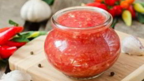 аджика из свежих помидоров