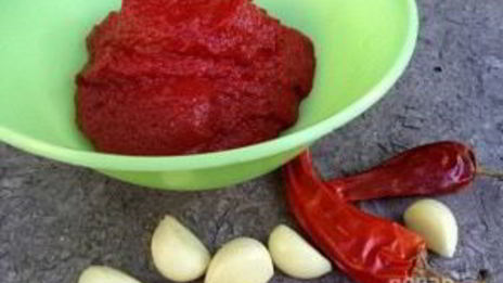 аджика из томатной пасты