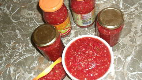 аджика кавказская, классическая