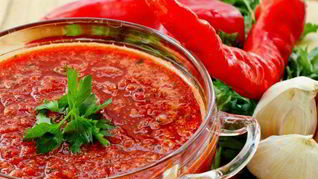 Аджика на зиму без стерилизации