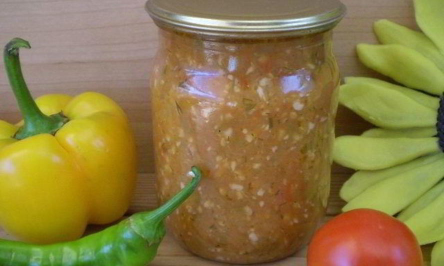 Рецепт аджика острая из помидоров и чеснока