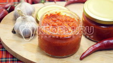 аджика острая на зиму