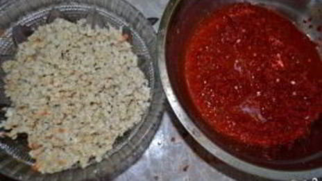 аджика острая с яблоками