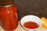 Аджика с чесноком